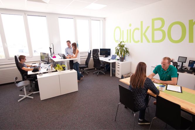 Das Büro und das Team von QuickBon