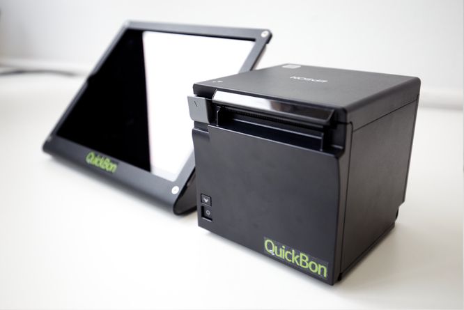 QuickBon iPad in Kombination mit dem Belegdrucker Epson TM-m30II