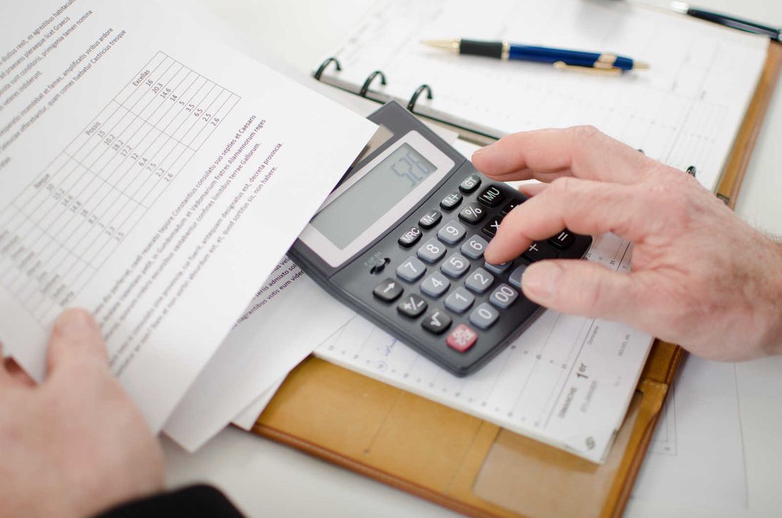 Bild einer Kassenprüfung