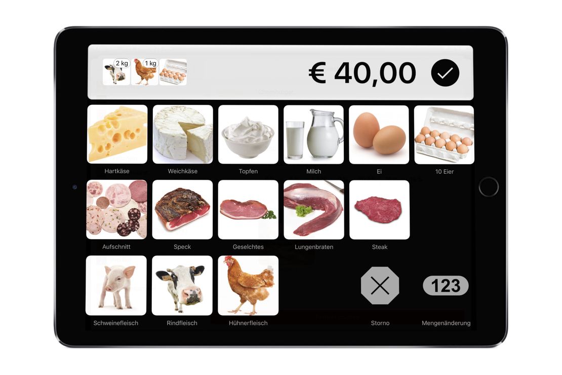 Apple iPad 8. Generation mit Ab-Hof Produkten